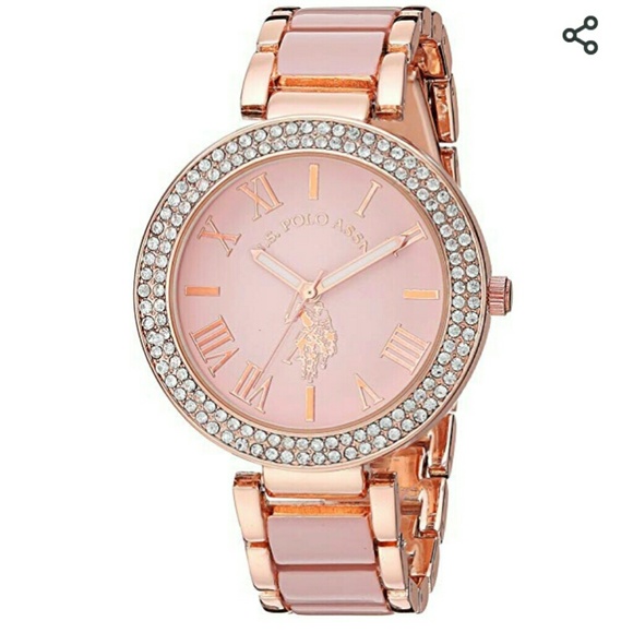 U.S. Polo Assn. Accessories - women's stainless steel quartz watch